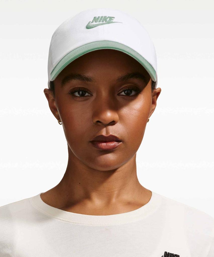 Nike Клубная кепка-бейсболка Unstructured Futura Wash - Белый: Steam / Fb5368-105