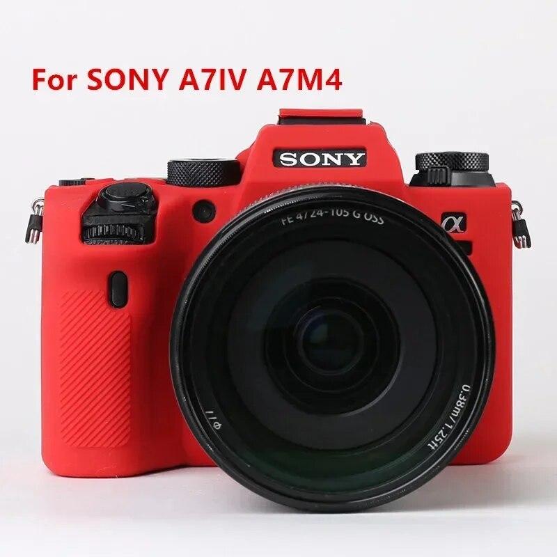 Силиконовый чехол для камеры Sony A7IV A7M4 A7c A7R A7 A7S Mark III IV A7SIII A7III A7RIII A7RIV