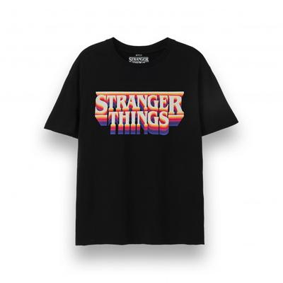 Футболка унисекс для взрослых Stranger Things 4 с ретро-логотипом