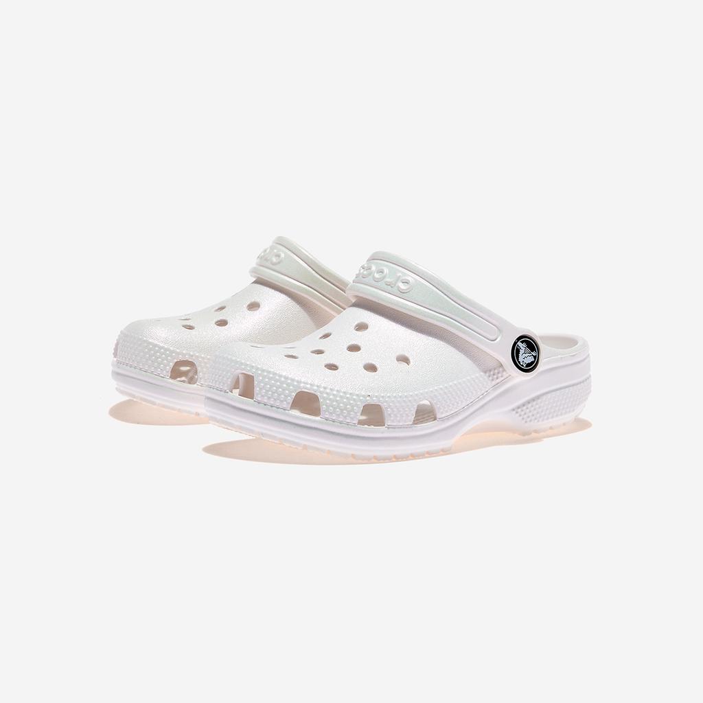 Crocs Классические переливающиеся клоги для малышей, CRS209199, 1010100102, Популярная корейская обувь