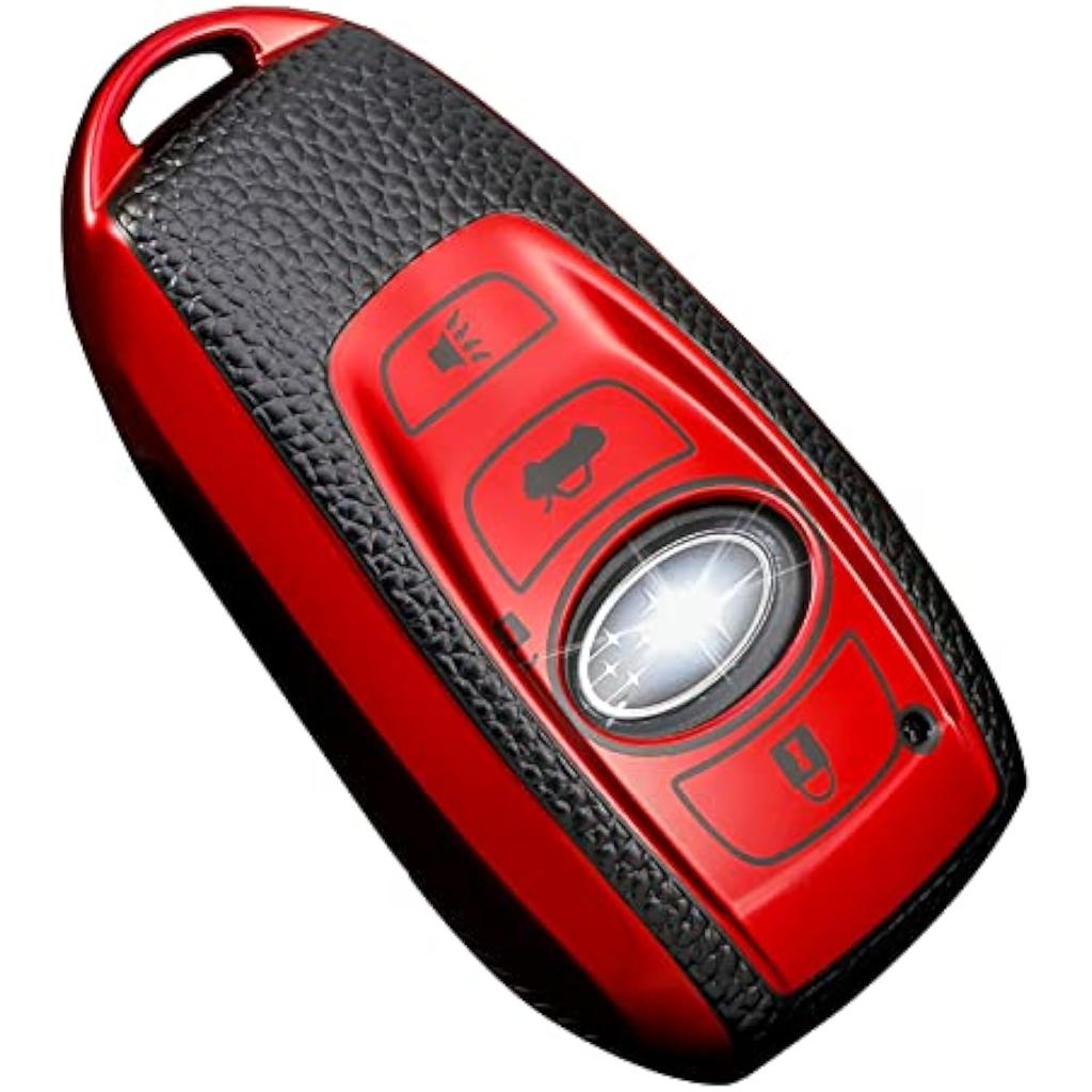 Чехол для брелока Subaru, мягкий высококачественный чехол из ТПУ с полным покрытием для защиты брелока Subaru Smart Key,