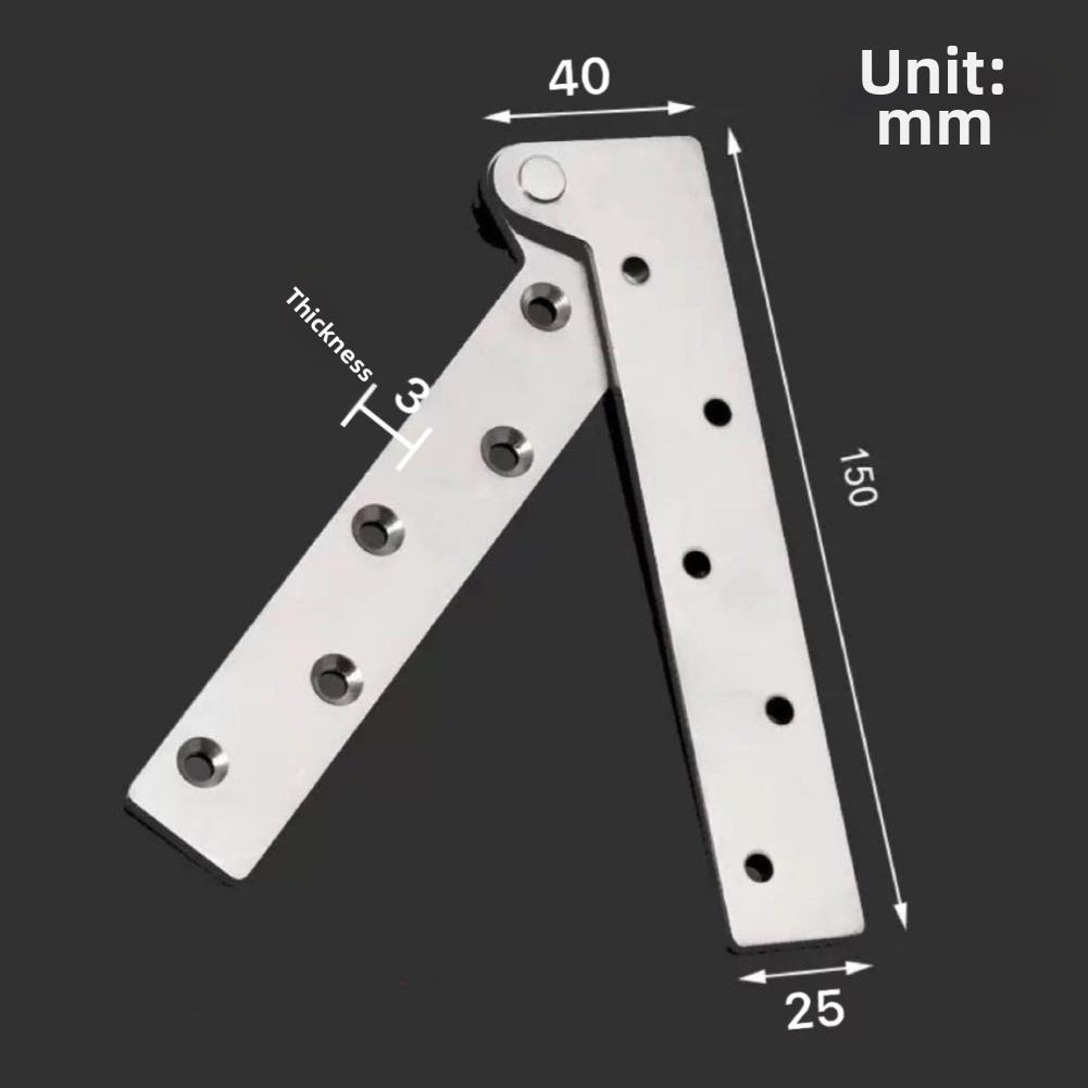 1 шт. Шарнир-вертушка из нержавеющей стали, 360-градусный шарнир для вращающихся дверей, для шкафов, дверей, окон