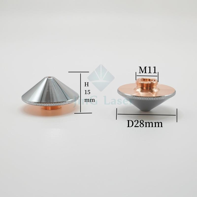 10 шт. RAYTOOLS D32M14 лазерные детали металлическая насадка PRECITEC лазерная насадка D28M11 OSPRI WSX