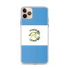 Coque iPhone - Guatemala - Drapeau - Souple - Multicolore - Vertical