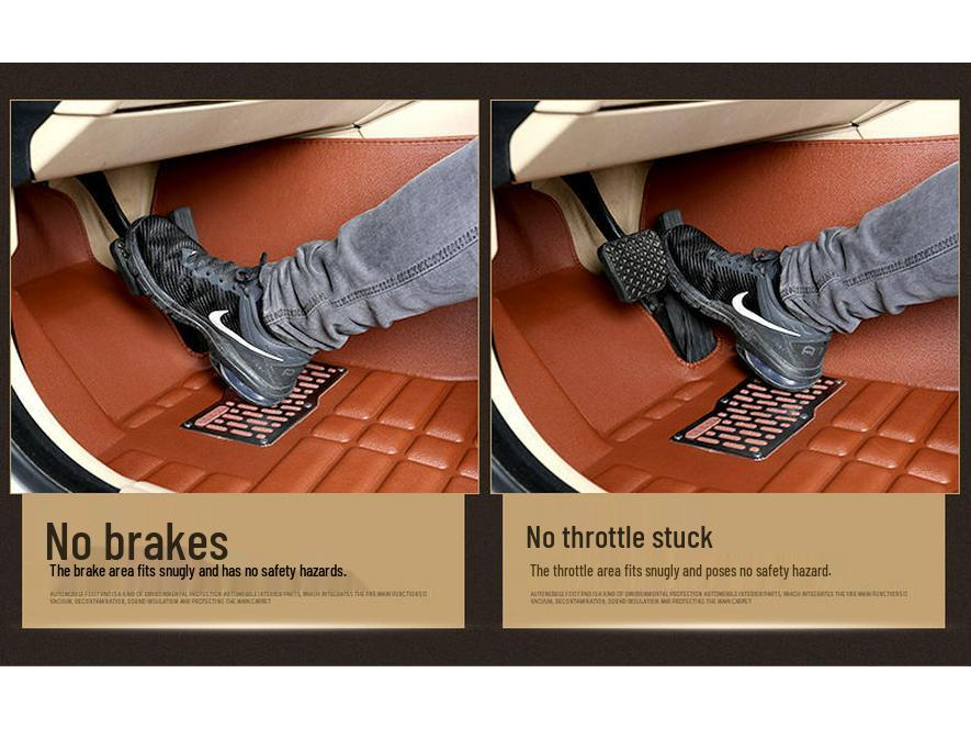 Durable Anti-Slip Leather Floor Mats for Baojun 730/RS-5/RC-3/RC-5/RC-6/Lechi/Yunhai