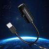 Indoor Atmosphere Lighting USB Power Projector Night Light, 360 Degree Flexible Neck, Christmas LED Dynamic Projection Lamp Light for Bedroom Ceiling,
