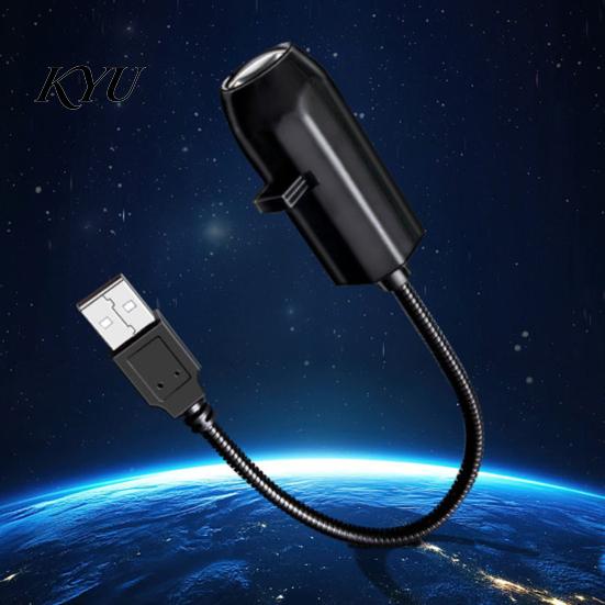 Indoor Atmosphere Lighting USB Power Projector Night Light, 360 Degree Flexible Neck, Christmas LED Dynamic Projection Lamp Light for Bedroom Ceiling,