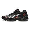 Кроссовки мужские Supreme x Air Max 96 Черные Speed-Red Clear CV7652-002