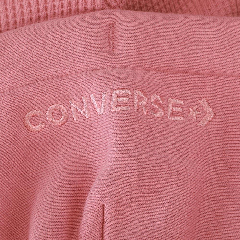 Converse Sweaters Men's Pink Hooded Moderate Straight Fit 10019463-A11