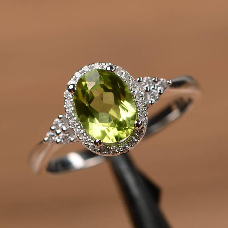 Silver Plated Rings for Women Ruby Emerald Sapphire Jewelry Wedding Engagement Ring Wholesale Size 6-10