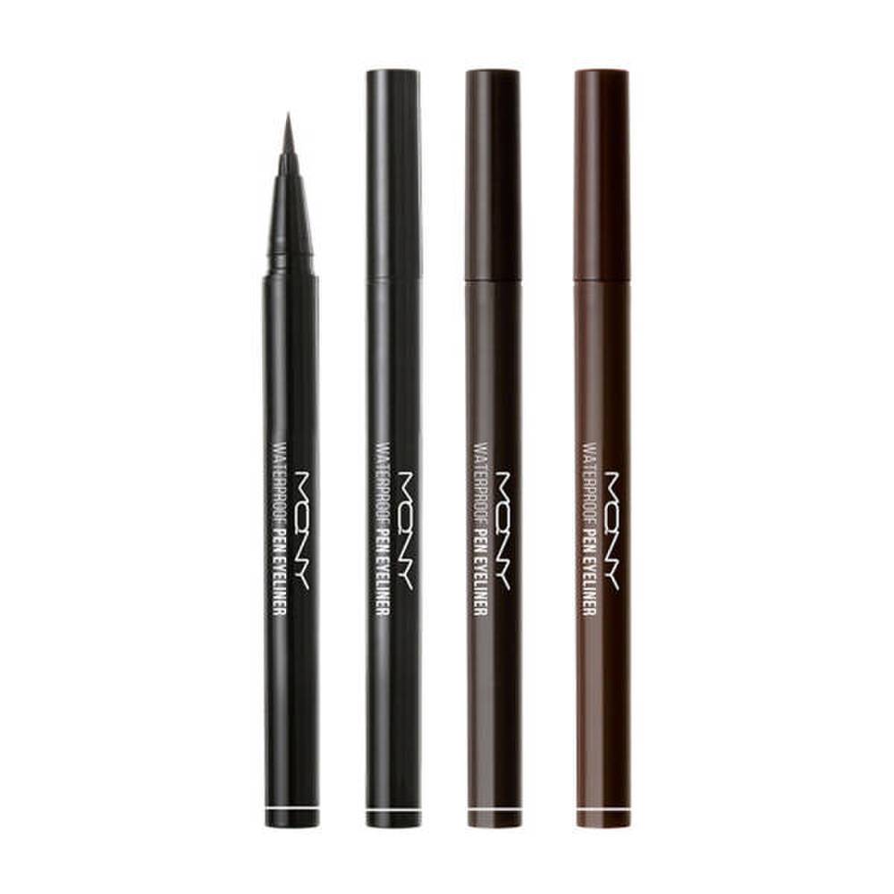 MQNY 1+1+1 Waterproof Pen Eyeliner Liquid Brush Pen Brush