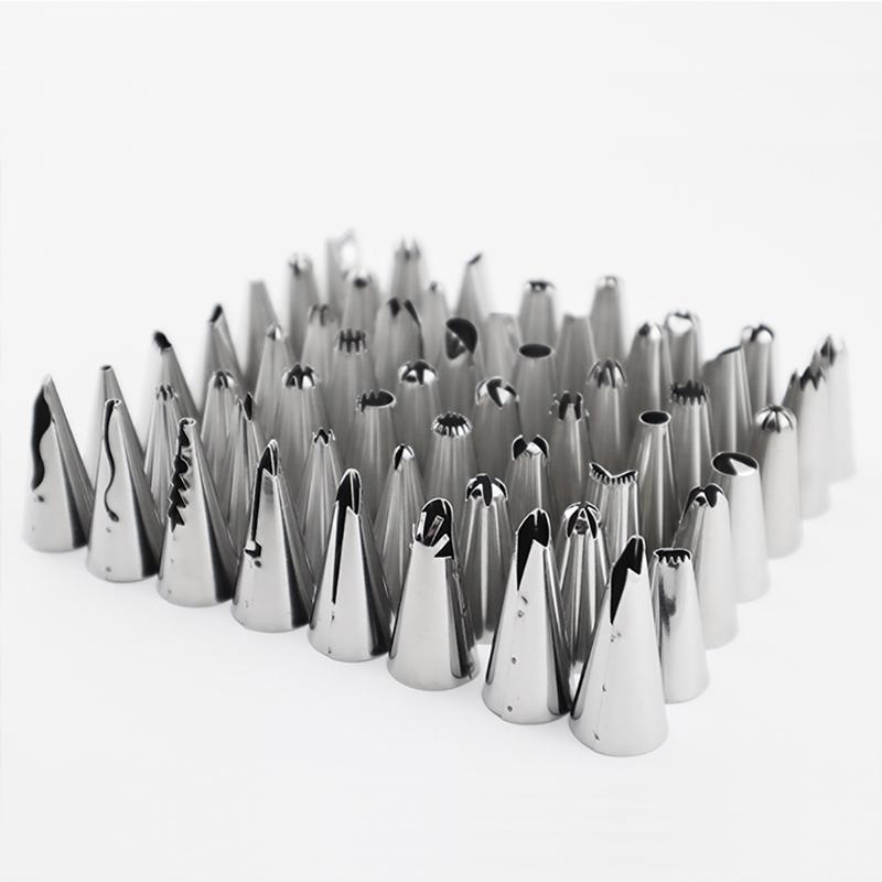 56 шт., насадка для торта, набор насадок для украшения торта, разбрызгиватель для крема, инструмент для моделирования торта «сделай сам»