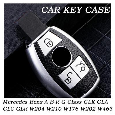 Модный мягкий ТПУ чехол для ключа-брелока с 2 кнопками для Mercedes Benz A B R G Class GLK GLA GLC GLR W204 W210 W176 W202 W463