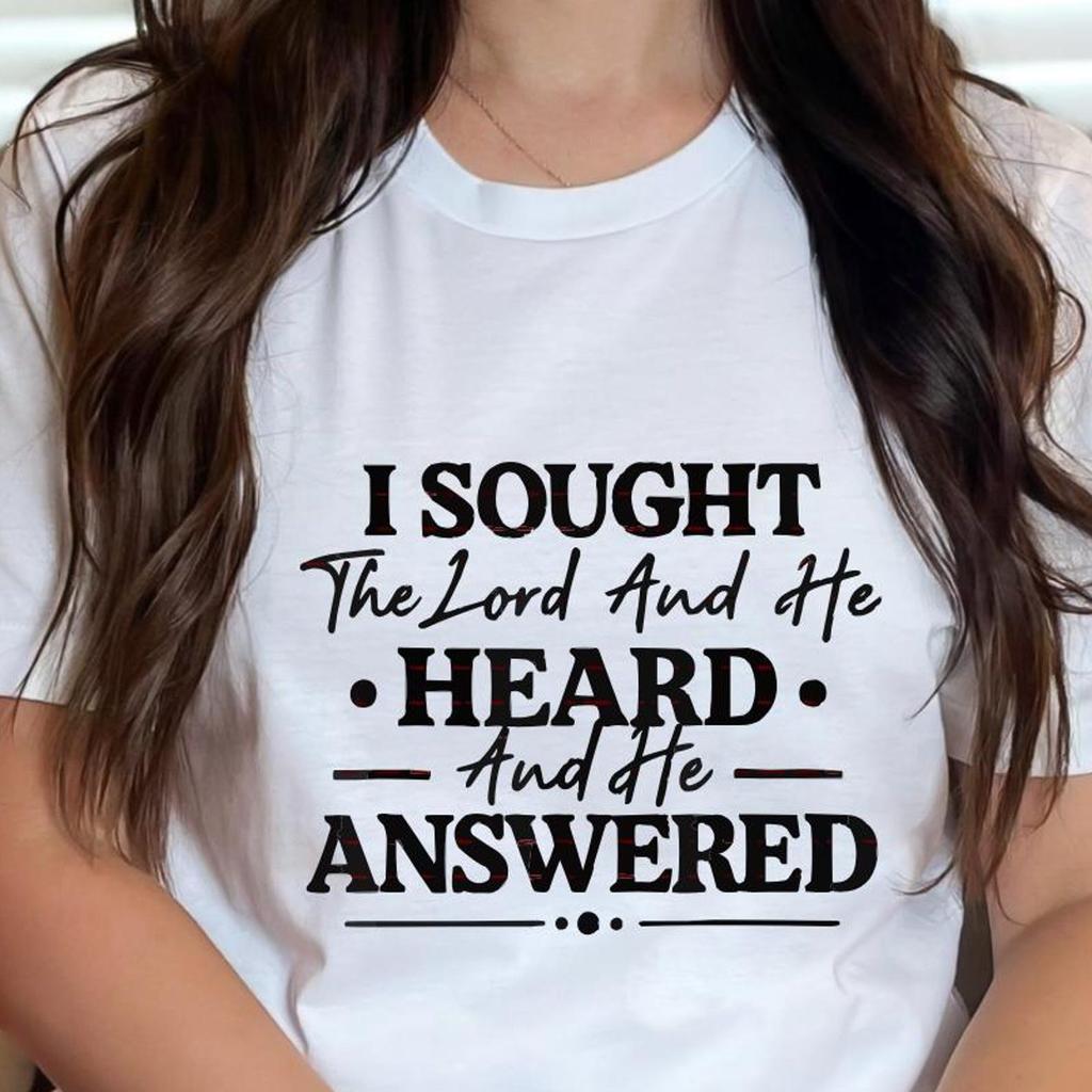 Christian T-Shirt, Bible Verse Quote, Inspirational Graphic Tee