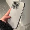 Роскошный ударопрочный чехол для телефона для iPhone 11 12 13 14 15 16 17 Pro Max X Xs XR Max 7 8 Plus SE Прозрачный бампер Прозрачная крышка