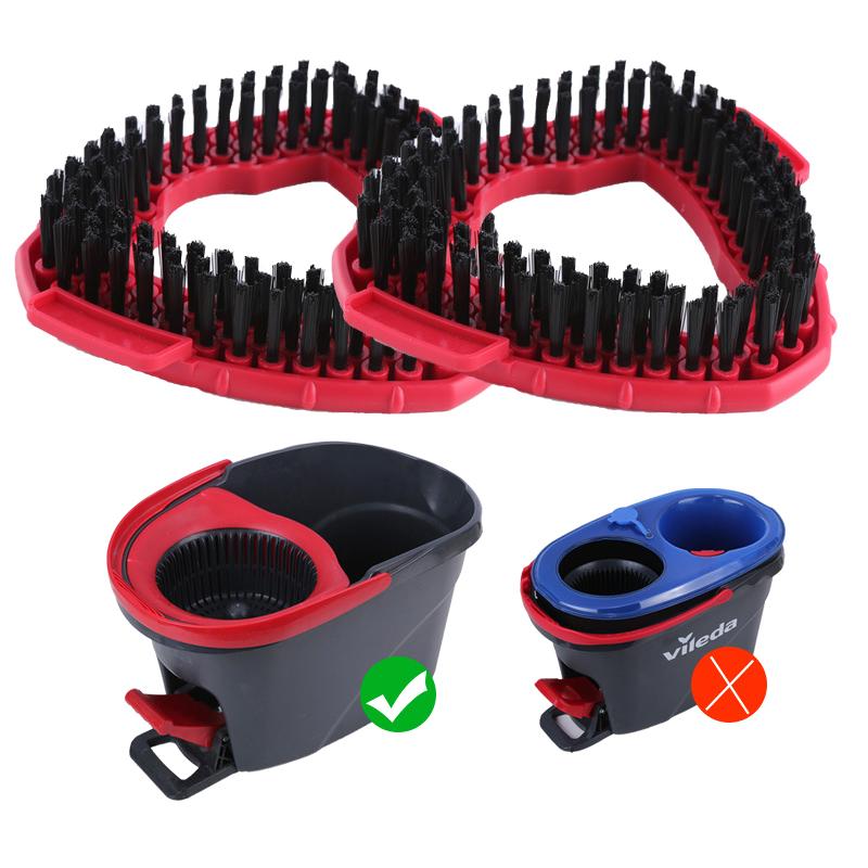 2 шт. сменные поворотные треугольные насадки для швабры, вращающаяся треугольная насадка для швабры для ванной комнаты, кухни, настенной плитки, сменный инструмент для швабры