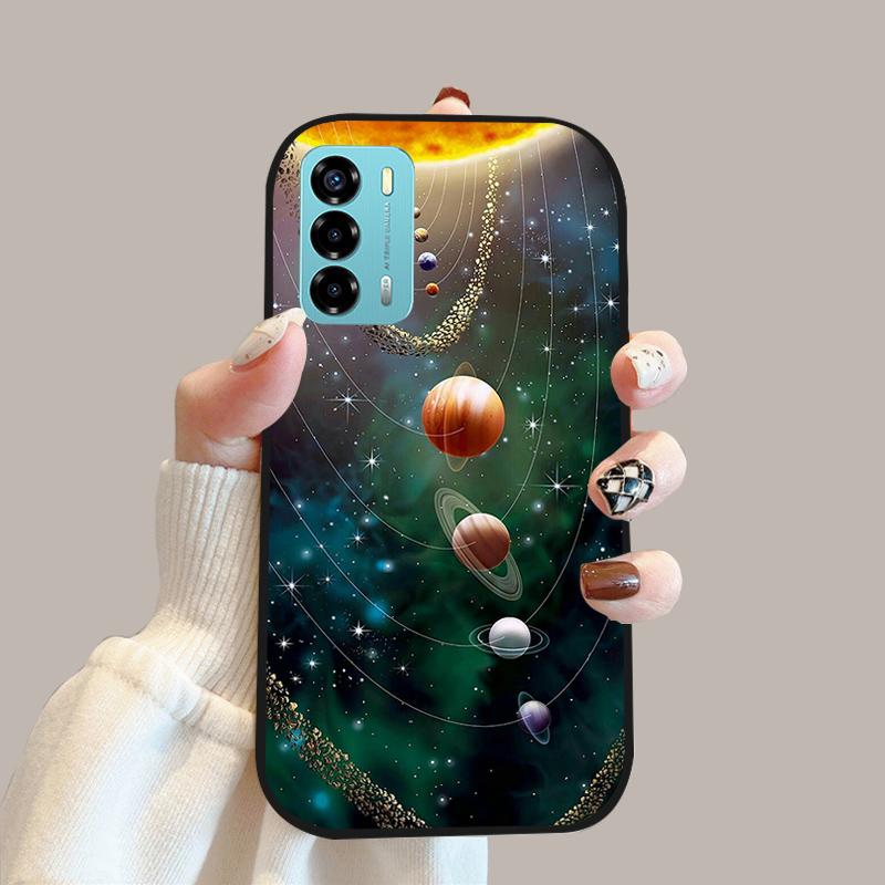 Для ZTE Blade V40 Vita Модный Чехол 8045 Мягкая Силиконовая Задняя Крышка Для ZTE Blade A72 Чехол A 72 4G Телефон Защитный Fundas Para