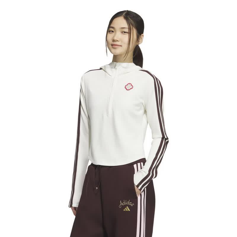 adidas Женский пуловер с капюшоном на молнии KH2714