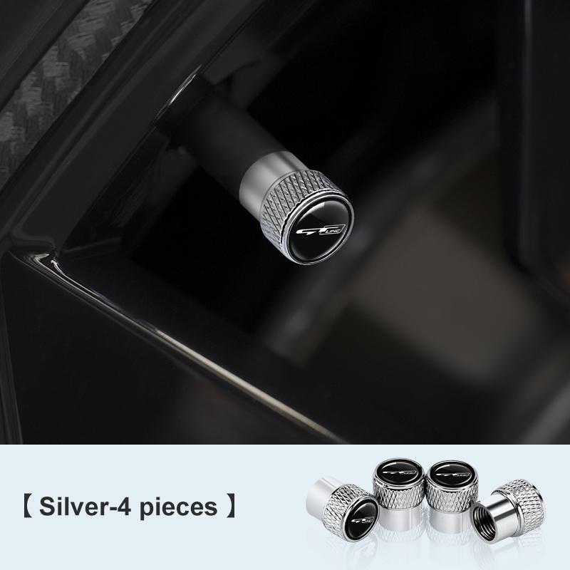 BTNPY1 4Pcs Car Wheel Tire Valve Cap Alloy Cover Accessories For KIA GT line Rio5 K5 K2 K3 k4 K8 Sportage Ceed Sorento Picanto Stinger