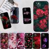 PP52 Розовый Цветной Мягкий Чехол для Телефона iPhone 16 15 14 13 12 Pro Max Plus Mini