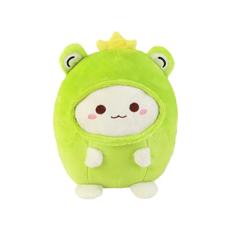 Adorable Corgi Panda Seal Frog Plush Doll Transforming Cat And Armored Dinosaur Design
