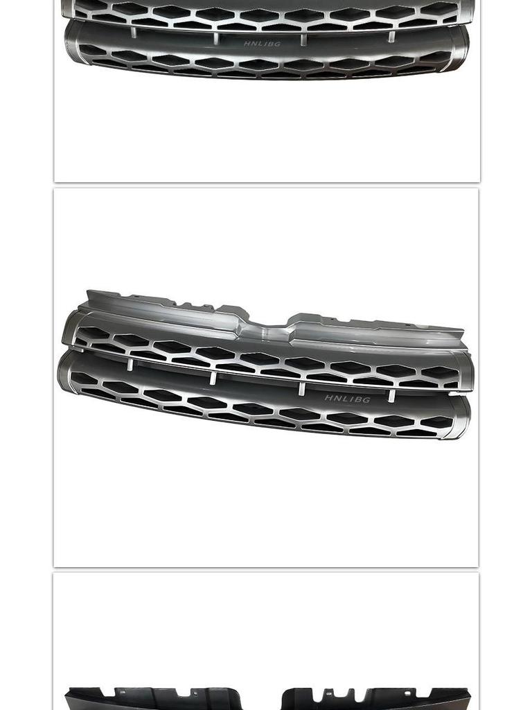 Серебристая решетка радиатора для Land Rover Range Rover Evoque 2012-2018 (Нет логотипа) LR076023