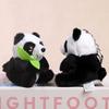 Bamboo Leaf Panda Doll Pendant Keychain Plush Toy Girls Bag Pendant Ragdoll
