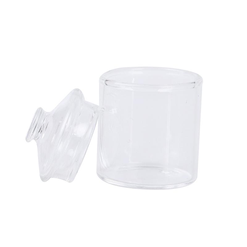 Мини-конфетница из боросиликатного стекла, аксессуары для кукольного домика