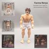 17 см Баки Ханма 1/12 шарнирная аниме фигурка модель статуэтка