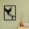 Phoenix Wall Decor Elegant Metal Wall Art Spiritual & Symbolic Phoenix Design Perfect Gift for Her Ideal for Thanksgiving
