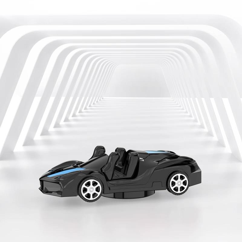 Держатель для телефона 2-в-1 в виде гоночной машины, подставка для декора стола в автомобиль, вращающийся на 360°, универсальный для всех смартфонов, крепление