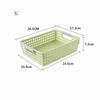 Plastic Desktop Storage Basket Multipurpose Rectangular Storage Basket Storage Basket  Toy Storage