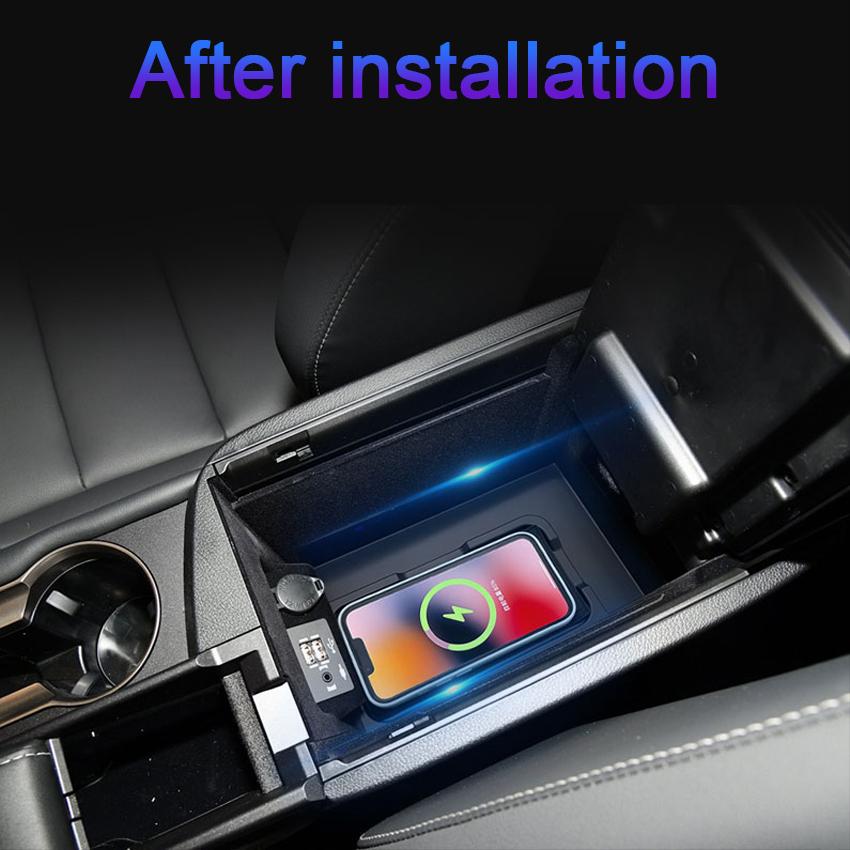 Special Car QI Wireless Charger Charging Plate Mobile Phone Holder Accessories For Lexus NX 2014 2015 2016 2017 2018 2019 2020