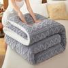 WTEMPO Складные одеяла из овечьей шерсти Теплые Двусторонние Плюшевые Толстые Зимние Одеяла Однотонные Домашние Кроватные и Студенческие Общежития Двуспальные и Односпальные Матрасы
