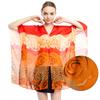 Women's Chiffon Scarf for Summer Cycling Sunshade New Pearl Button Sunshade Shawl