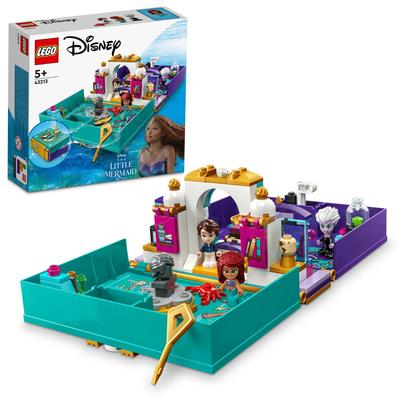 LEGO Disney Princess Little Mermaid Princess Book 43213 Игрушечный блок Present Princess Princess Girls Ages 5 ~
