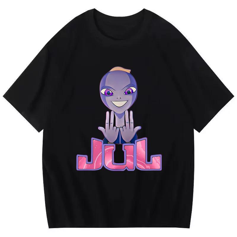 Graphic Y2k Size Tees Tops Jul T Shirt Women Unisex Summer Short Sleeves Tshirt Clothing Harajuku Graphic Casual Tshirt