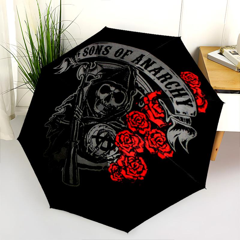 Reaper's Reign: Anarchy Unleashed Folding umbrella Umbrella Portable Sun umbrella light Umbrella