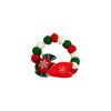 Christmas Pet Collar Dog Collar Christmas Tree Old Man Elk Hair Ball Dog Necklace Cat Collar Decoration