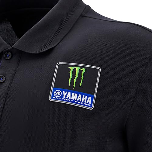 Ямаха Мотор (Yamaha) Официальная дорожная футболка-поло Monster Energy Yamaha MotoGP, Размер M, Q5D-YSK-811-00M