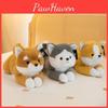 Lying Inu Shiba Husky Corgi Plush Toys Stuffed Animal Dolls Kids Gifts Birthday