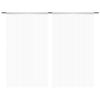 VidaXL String Curtain 2 Pcs 100 X 250 Cm White