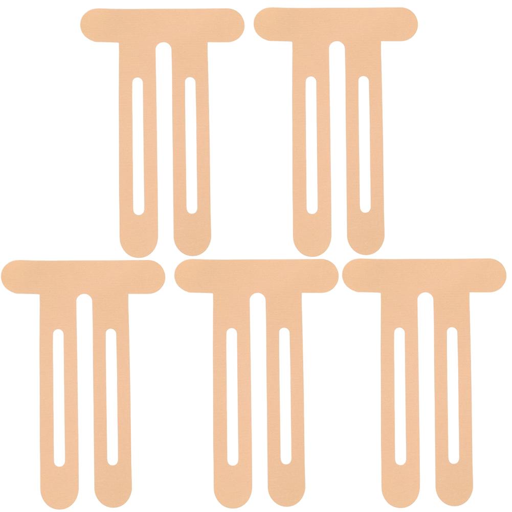 1-5 Комплектов Предварительно нарезанная Кинезиологическая лента Эластичная Коленная Спортивная лента Дышащие Спортивные Защитные Пластыри для Предотвращения Травм