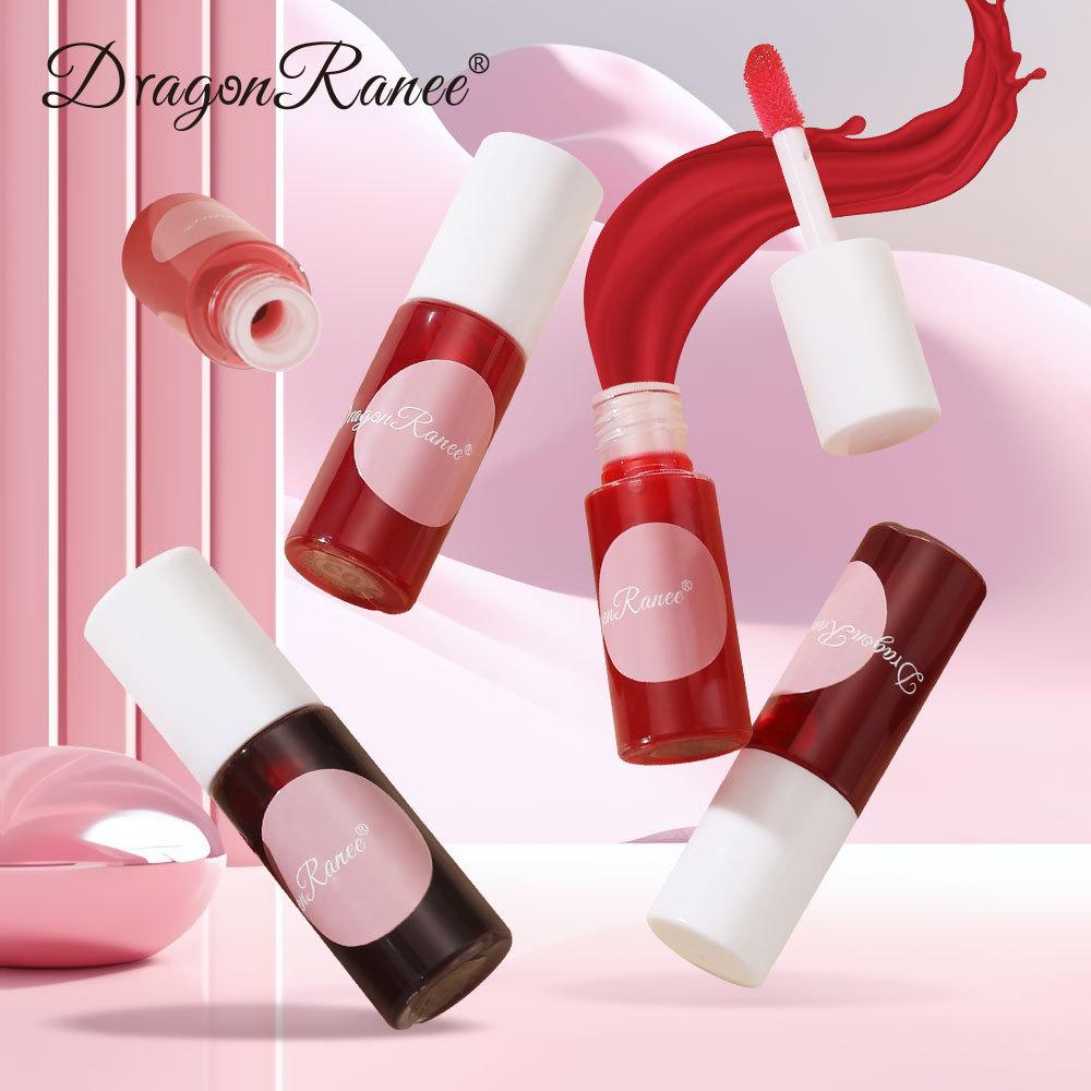 Fruit Juice Lip Tint Non-stick Cup Liquid Lipstick and Blush 2 In1 Waterproof Long Lasting Water Lip Stain Lips&cheek Makeup 1pc