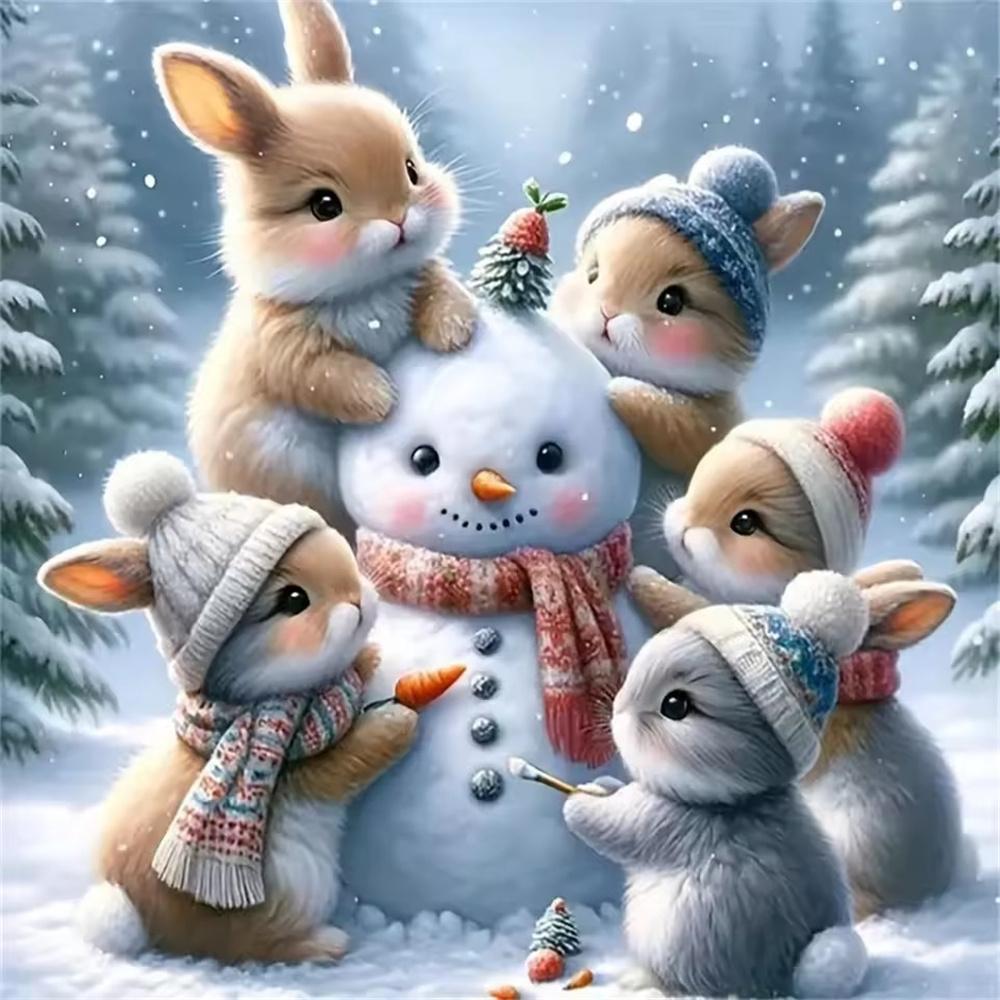 Diamond Painting Accessories Animals Full Round Drill Arts Crafts Original Gifts Diamond Mosaic Cross Stitch Kit