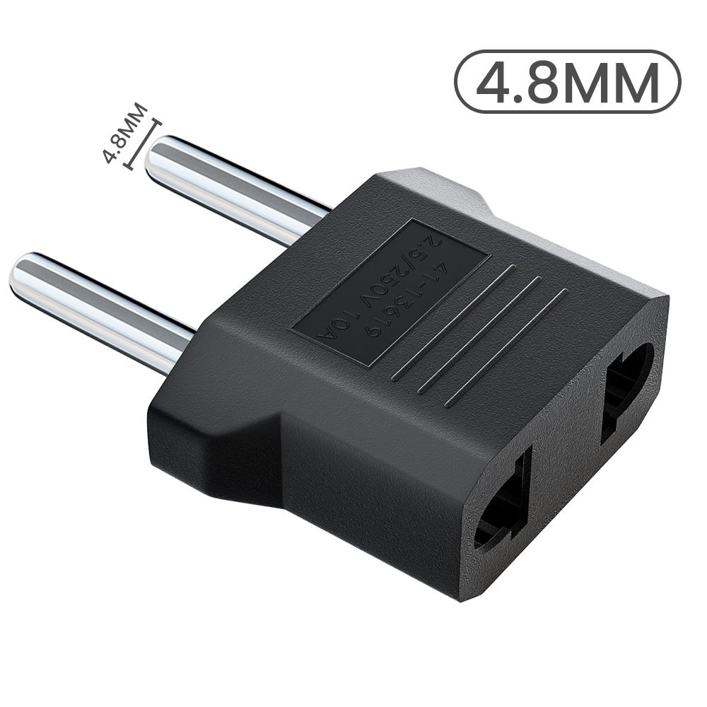 Uyellow US To EU Plug Adapter EU Euro KR Plug Adapter Travel KR Adapter Electric EU KR Plug Converter Power Socket Europe