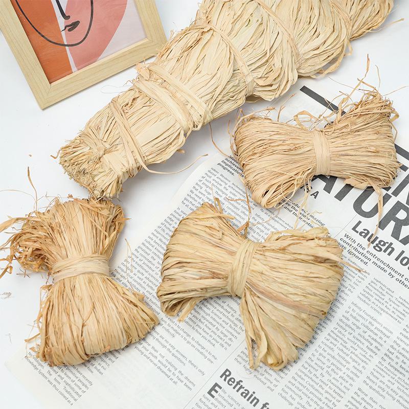 Natural Raffia Love Grass for Floral Decoration and Gift Packaging