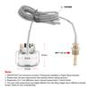 2" 52MM Mechanical 40-120℃/100-250℉ Water Temp Gauge 12V Water Temperature Gauge Car Meter With Sensor NPT 1/2