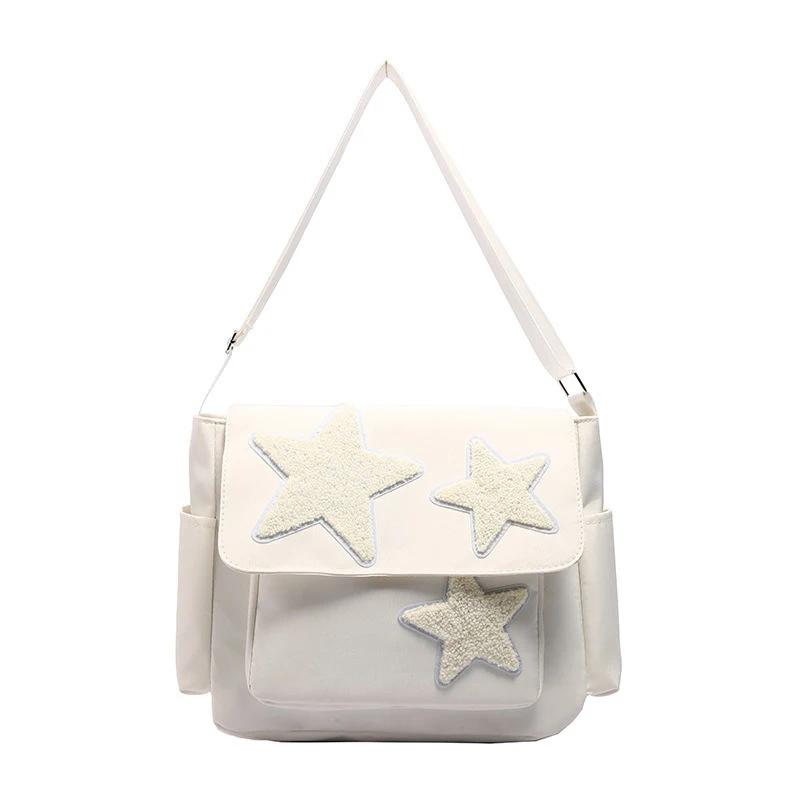 2025 Crossbody Bag Female Japanese Style Niche Design Star Class Leisure Shoulder Bag Postman's Bag for Women