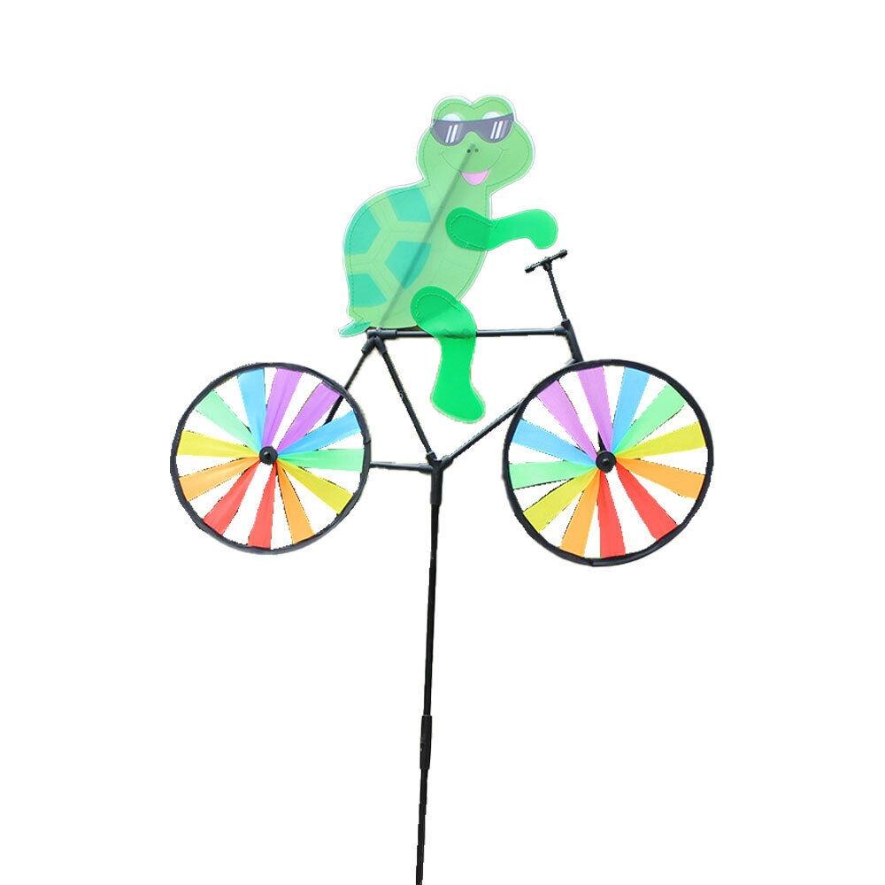 Ветряная мельница для пчелиного сада, газон, декор для двора, ветряная мельница, новый велосипед для животных, ветряная вертушка